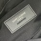 Saint Laurent Niki Bayby in grained leather-Black