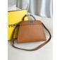 Fendi Peekaboo Iseeu Small Bag-Brown 