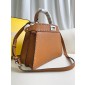 Fendi Peekaboo Iseeu Small Bag-Brown 