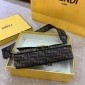 Fendi Baguette FF Canvas Bag