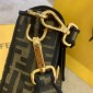 Fendi Baguette FF Canvas Bag
