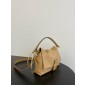 Fendi Mamma Baguette Medium-Sand
