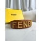 Fendigraphy Mini leather bag-Brown