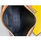 Fendigraphy Mini leather bag-Brown