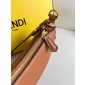 Fendigraphy Mini leather bag-Brown