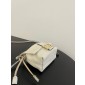 Fendi Mamma Baguette Small Bag -White