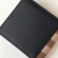 Burberry Check and Leather Foled Wallet 