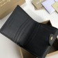 Burberry Check and Leather Compact Wallet