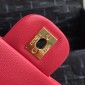 Pelle martellata Borsa Classica Chanel  