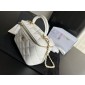 Chanel cosmetic Bag in pelle 