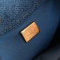 Chanel 25 Small handbag - blue washed denim 