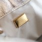 Chanel 25 Small handbag -Silver Lambskin 