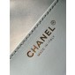 Chanel 25 Medium handbag -Blue washed denim 