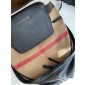 Burberry Check and leather Backpack