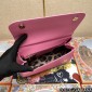 Authentic Quality-Dolce Gabbana Large Sicily Handbag in in Dauphine leather -Pink