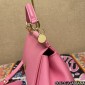 Authentic Quality-Dolce Gabbana Large Sicily Handbag in in Dauphine leather -Pink
