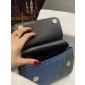 Authentic quality-Dolce Gabbana Medium Sicily Handbag in Denim 