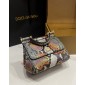 Authentic quality- Dolce Gabbana Medium Sicily Handbag in python skin