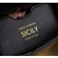 Authentic Quality- Dolce Gabbana Medium Sicily Handbag in Polished calfskin- Black
