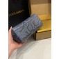 Authentic quality- Dolce Gabbana Medium Sicily Handbag  in python skin-Light blue