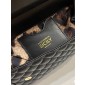 Authentic quality- Dolce Gabbana Medium Sicily Handbag in quilted nappa leather-Black