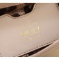 Authentic Quality-Dolce Gabbana Medium Sicily Handbag in Polished calfskin- Beige