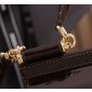 Authentic quality-Dolce Gabbana Medium Sicily Handbag in Polished calfskin -Bordeaux