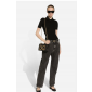 Dolce Gabbana Nappa Leather DG Girls Shoulder Bag-Black