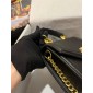Dolce Gabbana Small Smooth Calfskin Devotion bag-Black