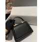 Dolce Gabbana Small Smooth Calfskin Devotion bag-Black