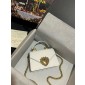 Dolce Gabbana Small Smooth Calfskin Devotion bag-White