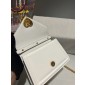 Dolce Gabbana Small Smooth Calfskin Devotion bag-White
