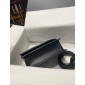 Dolce Gabbana Calfskin DG logo crossbody bag-Black