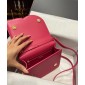 Dolce Gabbana Calfskin DG logo crossbody bag-Pink