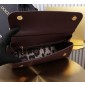 Authentic Quality- Dolce Gabbana Elongated Sicily handbag in Dauphine Calfskin- Bordeax