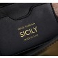 Authentic quality- Dolce Gabbana Elongated Sicily Handbag in Polished calfskin-Black