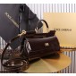 Authentic quality- Dolce Gabbana Elongated Sicily Handbag in Polished calfskin-Bordeaux