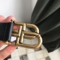 Balenciaga Cinture in pelle 30mm