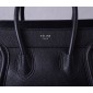 Celine Large Luggage Handbag In Drummed Calfskin 