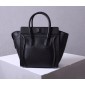 Celine Large Luggage Handbag In Drummed Calfskin 