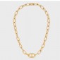 Celine Triomphe Link Necklace 