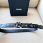 Chanel Leather Belt 3cm