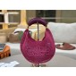 Chloe Summer Banana Hobo bag in Raffia 