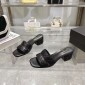 Chanel Lambskin Heeled Mules, Size 35-42