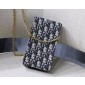  Dior oblique mini pochette