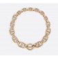 Dior CD Navy Necklace 