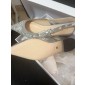 Dior Embroidery Slingback Flat, Size 40  
