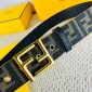 Fendi Cintura  3.8 cm  in pelle 