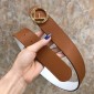 Fendi Cintura Reversible 4.0 cm  in Pelle