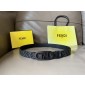 Fendi Cintura Reversiable 3.0 cm  in Pelle